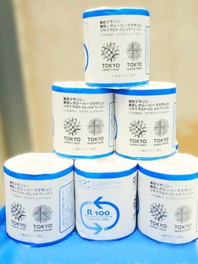 Recycling of aid station paper cups